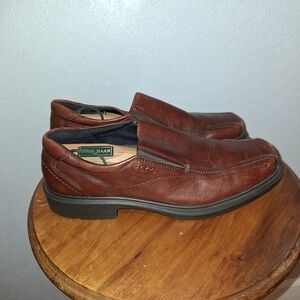 ECCO Helinski Leather Loafers Slip-On Men's Shoes Size 43 9.5
